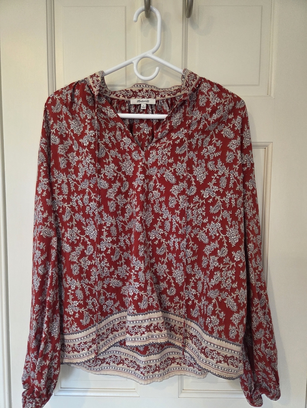 Madewell Floral Tunic